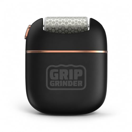 Electric Callus Remover for Athletes with Coarse & Fine Rollers – Rechargeable Hand Care Tool for CrossFit, Climbing, Weightlifting