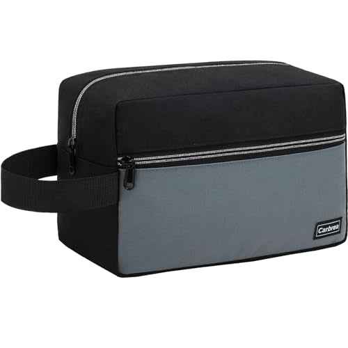 Travel Toiletry Bag - Large Travel Bag for Toiletries, Cosmetics, Accessories, Gifts - Black