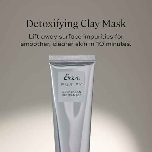 EVER Purify Deep Clean Detox Mask ? Kaolin Clay & AHA/BHA Blend with White Peony Stem Cells ? Weekly Deep Cleanse for Normal-Oily Skin, 2 fl oz