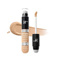 IT Cosmetics Bye Bye Dark Spots Concealer + Brightening Serum ? 2% Niacinamide, Hyaluronic Acid & Caffeine - Medium Coverage, Natural Finish, All Skin Types - 0.22 fl oz