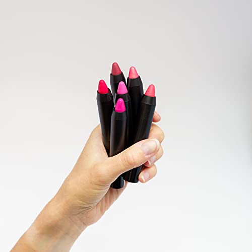 Natural Lipstick Crayon Pencil - Organic Lip Tint (Dolly Pink)