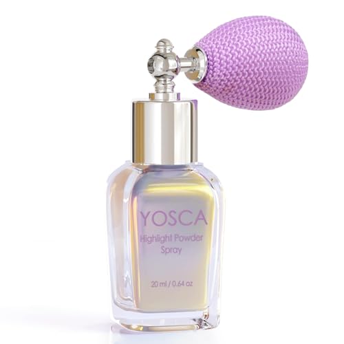 Yosca Glitter Spray Highlighter - 20ML Body & Hair Shimmer