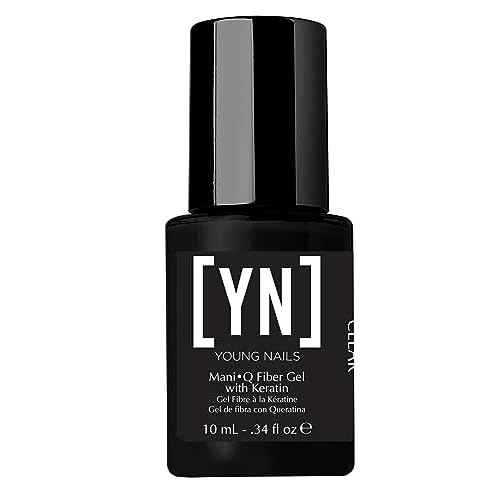 Young Nails ManiQ Fiber Gel with Keratin, 1/3 Oz