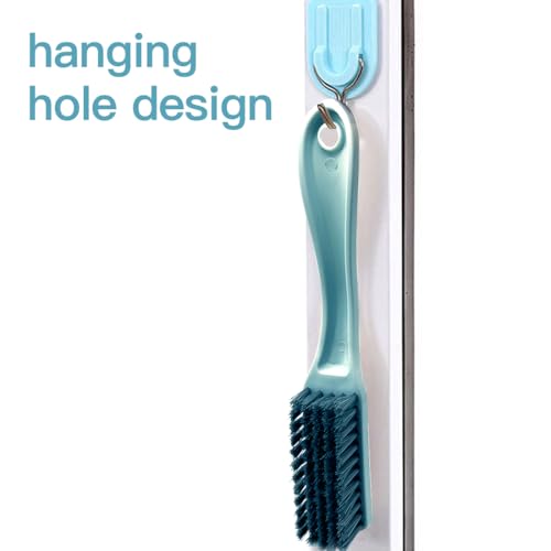 Handle Grip Foot Brush Two Sided Fingernail Brush Curved Handle Foot Brush Home Laundry Cleaning Shoes Clothes Toes Nails Scrubber,8 PCS