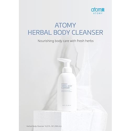 Atomy Herbal Body Cleanser Herbal Body Care with Full of Fresh Oriental Herb - 16.9 Fl Oz