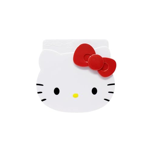 The Cr?me Shop x Hello Kitty - Cr?me Blush Balm Peach Pouf Buildable Long-lasting Easily Blendable Hydrating & Soothing Aloe Vera Compact Mirror. Elevate Your Makeup Game - Berry Cute (Set of 1)