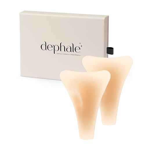 Anti Camel Toe Underwear - Silicone Camel Toe Concealer for Swimsuit, Underwear, 2-Pack, Nude, Y Shape