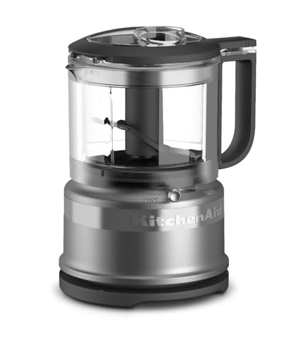 KitchenAid KFC3516CU 3.5 Cup Food Chopper, Contour Silver