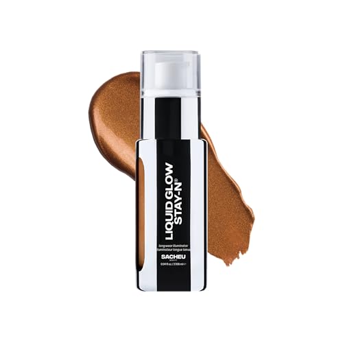 Sacheu Toasty Glaze STAY-N 3-in-1 Liquid Highlighter Illuminator Bronzer