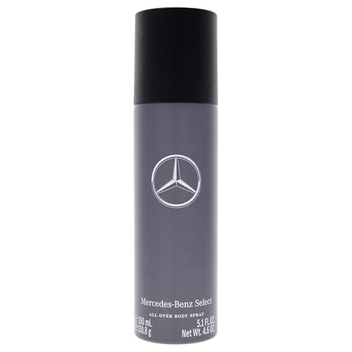 Mercedes-Benz Select Body Spray for Men, 5.1 oz