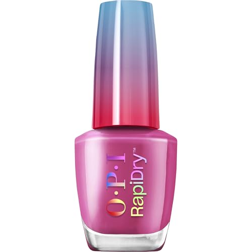 OPI RapiDry Quick Dry Nail Polish - ASAPink Magenta Pink, Crème & Shimmer