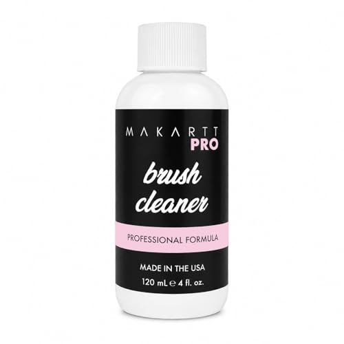 MakarttPro Acrylic Nail Brush Cleaner, Made in USA, 4oz/118ml