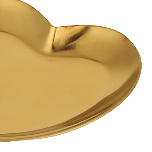 Heart Shaped Nail Art Mixing Palette - Stainless Steel