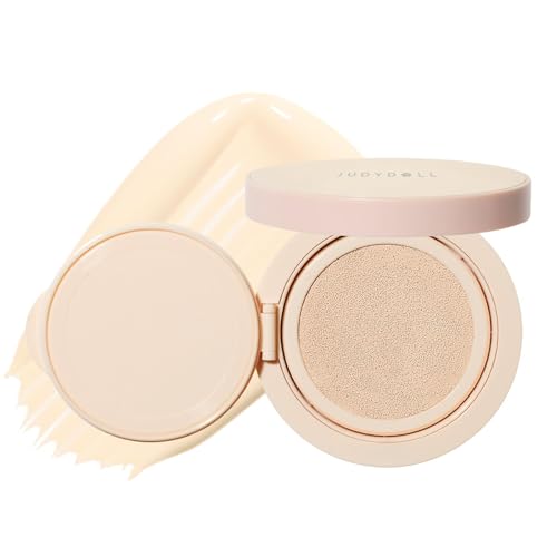 JUDYDOLL Velvet Matte Cushion Foundation - Full Coverage & Natural Glow (N10)