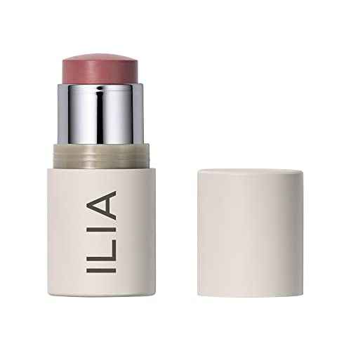 ILIA - Multi-Stick For Lips + Cheeks | Buildable, Creamy, Multi-Use Color Formula for All Skin Types | Nourish, Soften, Protect | Non-Toxic, Vegan, Cruelty-Free (At Last, 0.15 oz | 4.5 g)