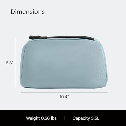 Away Sky Blue Large Waterproof Toiletry Bag - Travel Organizer for Cosmetics & Accessories