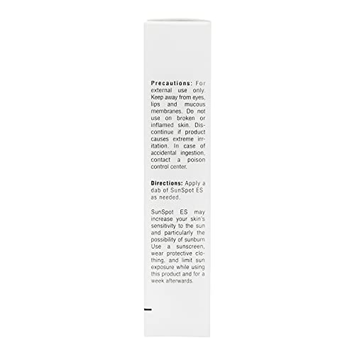 Lane Innovative - Sunspot ES, Natural Exfoliating Gel, Skin Rejuvenating Ingredients, Including Aloe Vera and Tea Tree Oil (0.5 Ounce)