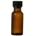 1/2 Oz Boston Round Amber Glass Bottle With Black Phenolic Polycone Liner Caps- 144 PACK; Perfect For Perfumes, Essential Oils, Aromatic Blends, Bath and Body, Reagent Liquids 15ml