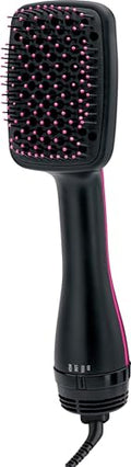 REVLON One-Step Hair Dryer and Styler Brush - Ionic Straightener, Black