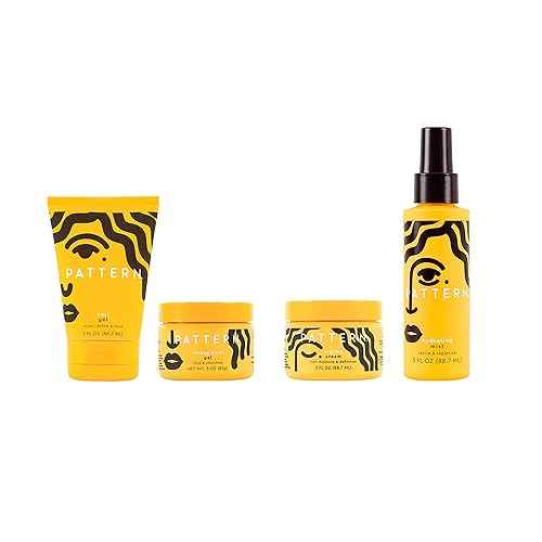 PATTERN Beauty Mini Stylers Kit 3 fl oz. - for Curly, Coily & Tight Textured Hair - Includes Hydrating Mist, Curl Gel, Styling Cream & Strong Hold Gel
