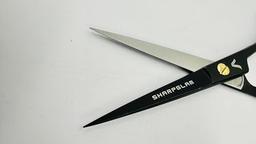 6.5 Inch Serrated Hair Cutting Scissors - Professional Barber Shears