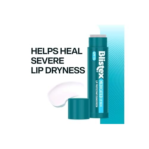 Blistex Medicated Stick, Blistex Medicated Stick, 0.15 Ounce (Pack of 3)