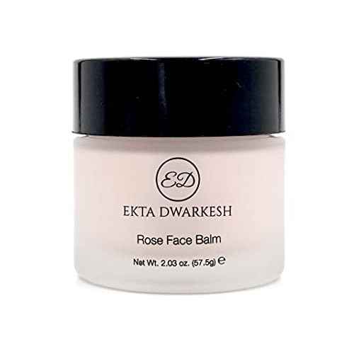 Rose Face Balm- Face Cream Infused with Rose Extracts- Vegan and Cruelty Free 2.03 oz