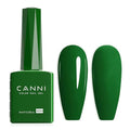 CANNI Emerald Green Gel Nail Polish 9004 - High Gloss Soak Off UV/LED Manicure