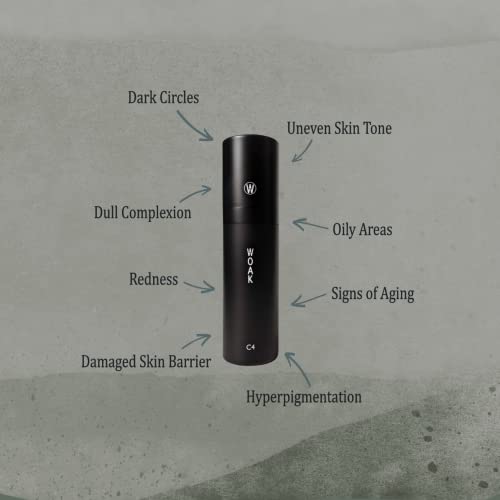 WOAK C4 Men's BB Cream Foundation Medium Tinted Moisturizer