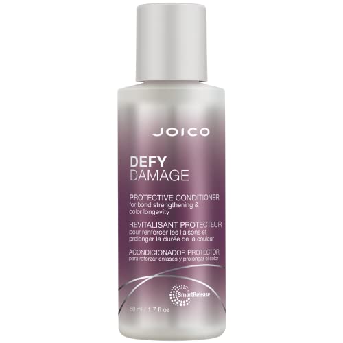 Joico Defy Damage Protective Conditioner | For Color-Treated Hair | Strengthen Bonds & Preserve Hair Color | With Moringa Seed Oil & Arginine | 1.7 Fl Oz