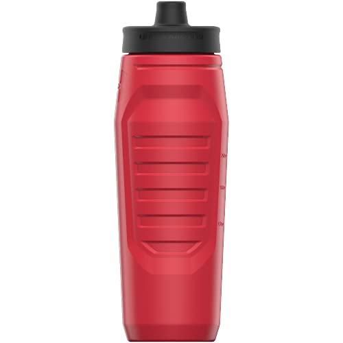 Under Armour Sideline Squeeze Water Bottle, Designed with Quick-Shot Lid, Quick & Easy Hydration, 32 oz