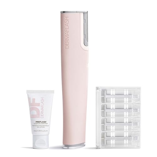 DERMAFLASH LUXE+ Sonic Dermaplaning Tool for Face