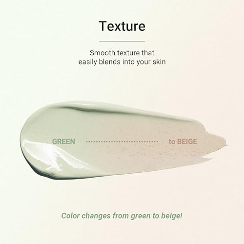 Meebak Cica Green CC Cream | Redness Corrector for Sensitive Skin