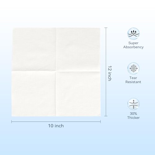 LEKOCH Towels XL?100% Biobased Face Towel, Disposable Face Towelettes, Suitable for All Skin Types, 10"¡¿12"?Thick Makeup Removal Dry Wipes Ultra Soft, No-smell, 1 Pack£¬50 Ct