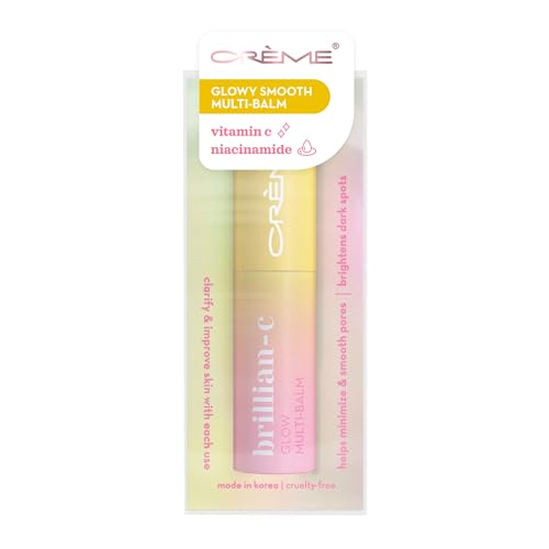 The Cr?me Shop BRILLIAN-C Glow Multi-Balm - Makeup Primer, Moisturizer & Lip Balm - Made in Korea - Vitamin C Balm Stick