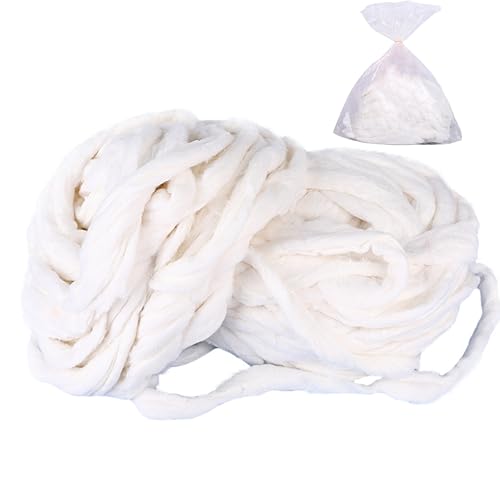 Pure Cotton Beauty Coil Roll for Salon & Skincare - 65 Feet / 300g