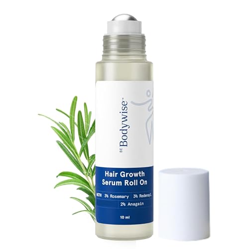 Be Bodywise Rosemary Hair Growth Serum Roll On - 10ml DHT Blocker