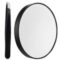10X Magnifying Makeup Mirror with Suction Cups - 3.46" Diameter