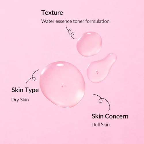 Whamisa Organic Flowers Damask Rose Petal Mist, Facial Mist Spray, Waterless Formula, Fermented Ingredient Formula, Hydration, Portable, Korean Skin Care (100ml)