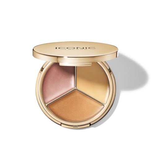 ICONIC LONDON Dewy Glow Highlighter Trio - 3 Shades