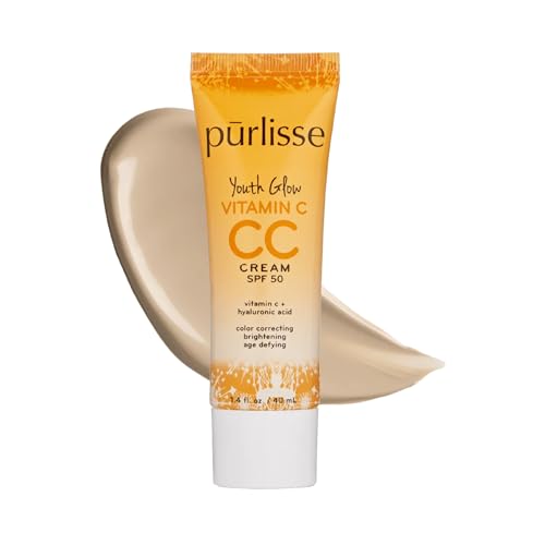 pūrlisse Youth Glow Vitamin C CC Cream SPF 50 Light