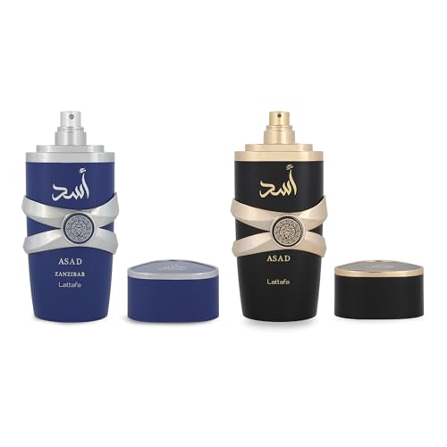 Lattafa Asad 5th Anniversary 2-Piece Eau de Parfum Gift Set for Men
