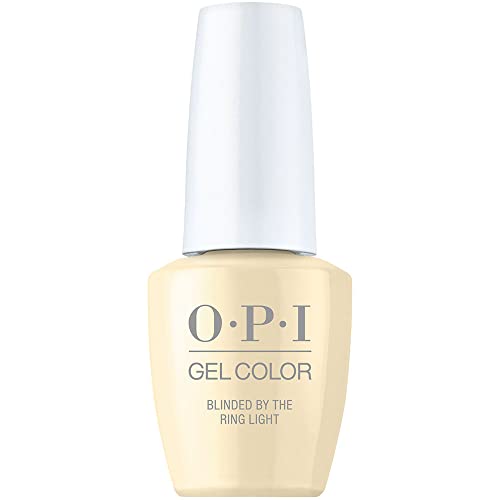 OPI Gel Color, Blinded by the Ring Light, Yellow Gel Nail Polish, me myself Spring ??3 Collection, 0.5 fl oz.