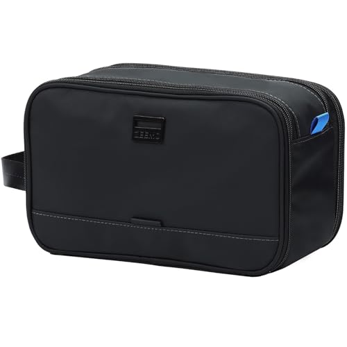ZEEMO Medium Travel Toiletry Bag - Water-Resistant Dopp Kit