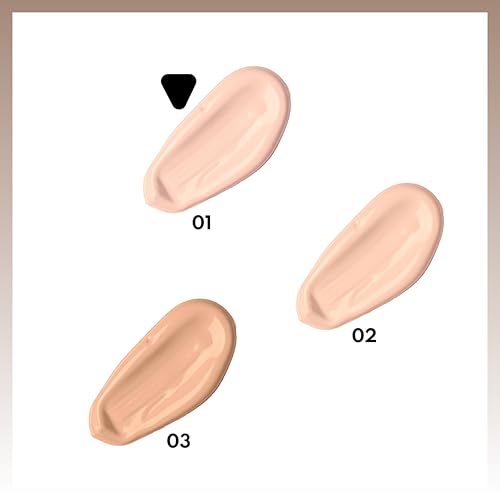 NOTE BB Concealer SPF 15 ? Make Up Under Eye Concealer for Dark Circles and Fine Lines - Face Makeup with Cooling Metal Tip ? 01 ? 0.3 oz