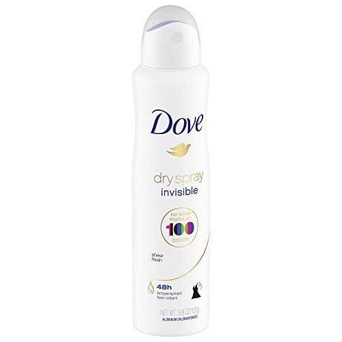 Dove Invisible Dry Spray Antiperspirant - Sheer Fresh, 3.8 OZ - Pack of 3