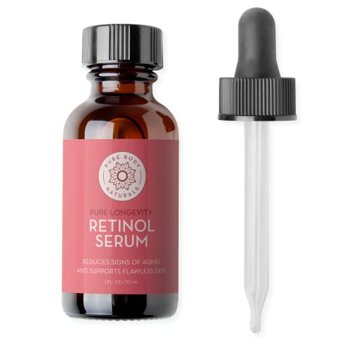 Pure Body Naturals Retinol Face Serum - 1 Fl Oz