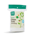Organic Cotton Exfoliating Facial Pads - 50 Count, Biodegradable & Gentle