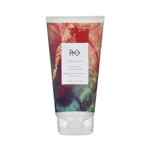 R+Co HIGH DIVE Moisture + Shine Cr?me ? Hydrating & Glossy Hair Cream, Adds Softness & Manageability, All Hair Types