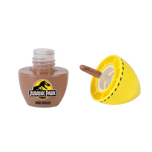 Profusion Cosmetics Jurassic Park Radiant Liquid Bronzer, Natural Glow Enhancer, Highly Pigmented Formula Vitamin-Infused Glow for Natural Radiance Face Makeup, Sheer to Medium Coverage (DIG SITE #1)